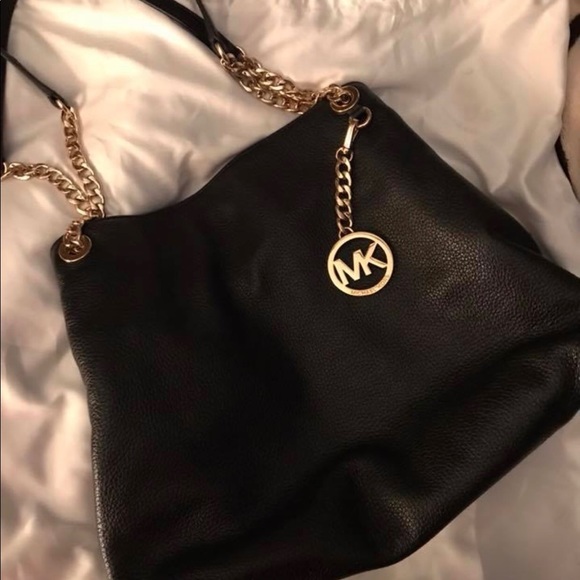 Michael Kors Handbags - MK Black Small Tote Bag